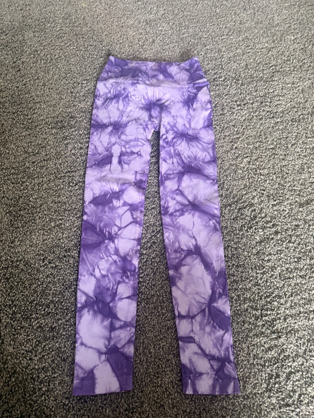 Spiritual Gangster Kids Purple Tie-Dye Leggings